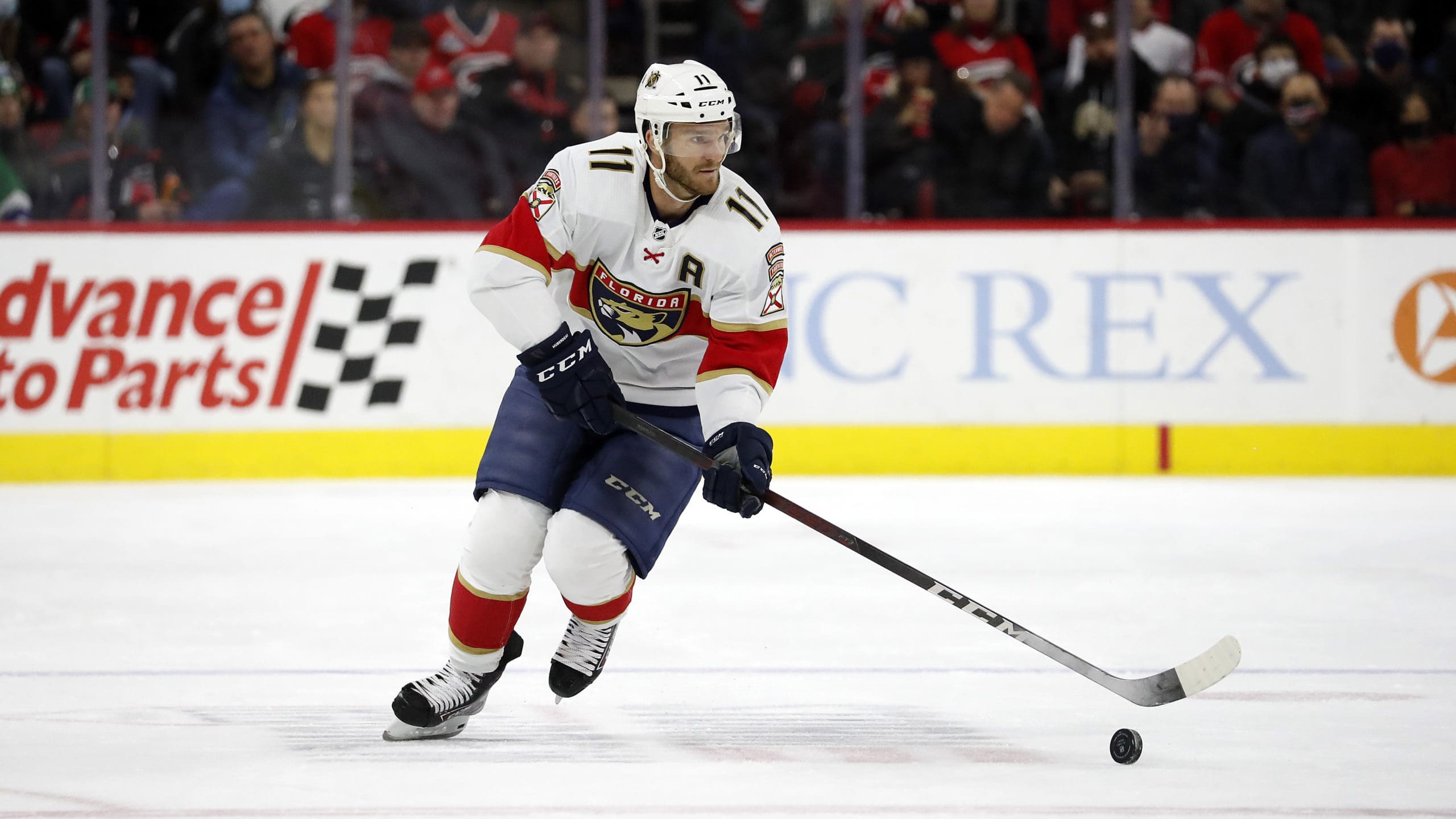 Jonathan Huberdeau opens up about trade to Flames: 'I didn't have any words