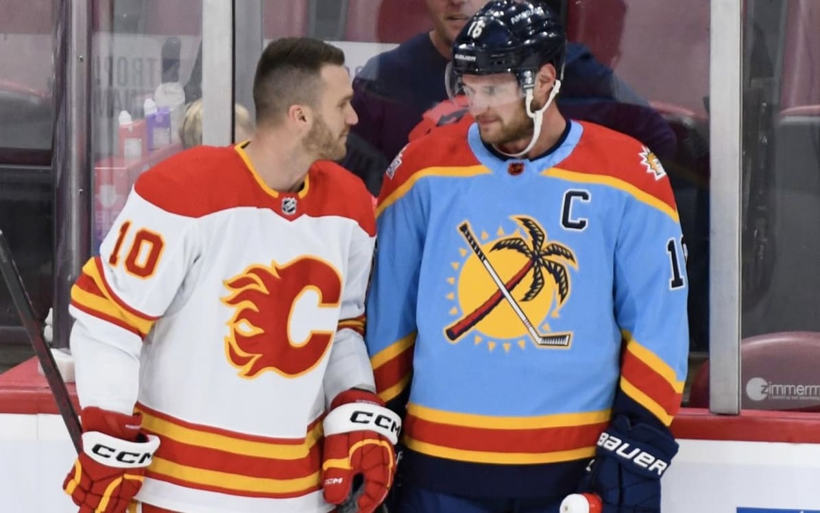 After tough first year in Calgary, Jonathan Huberdeau's contract viewed as  one of league's worst - The Hockey News Florida Panthers News, Analysis and  More