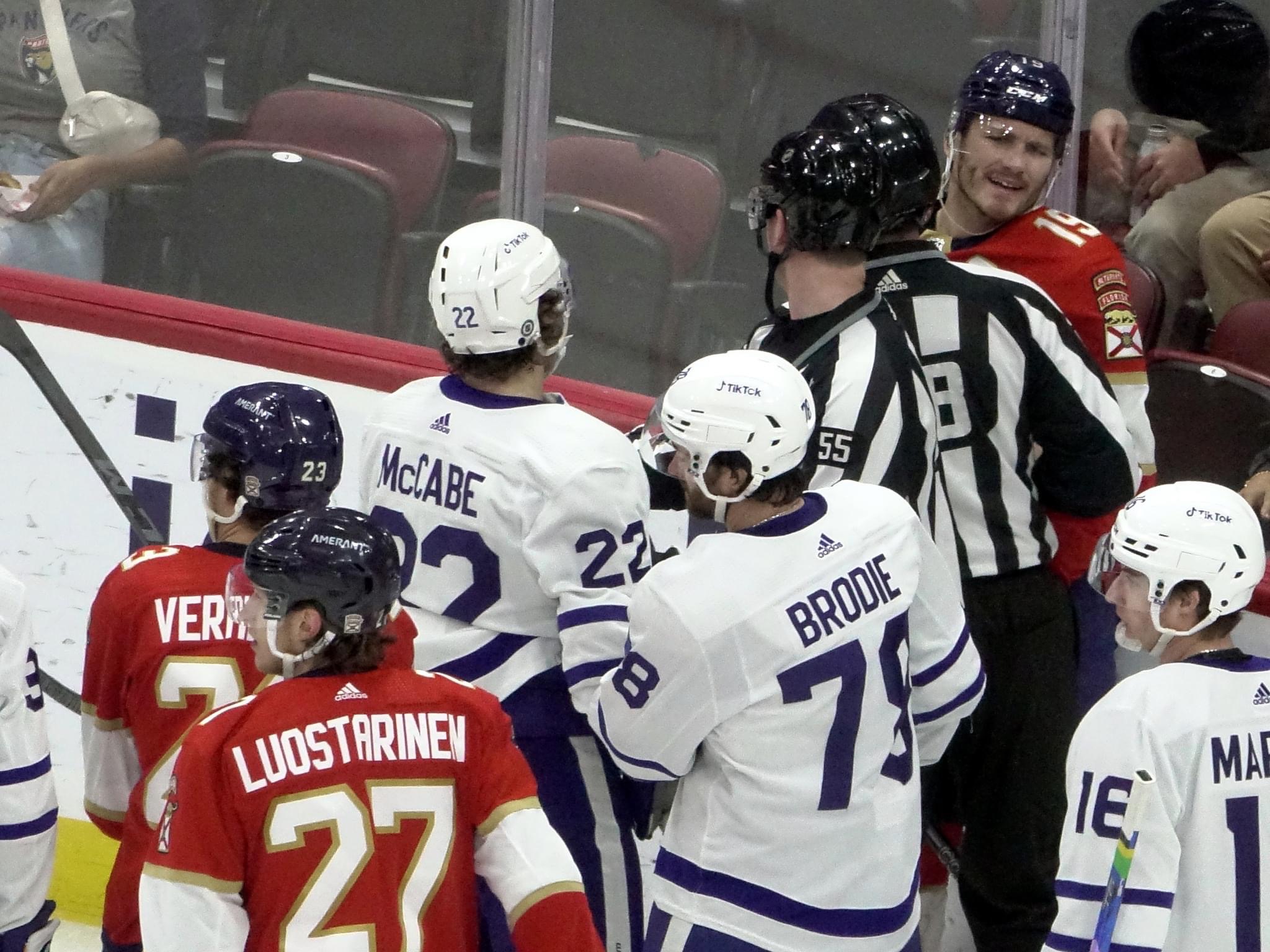 Maple Leafs eliminated from playoffs as Panthers' Cousins scores