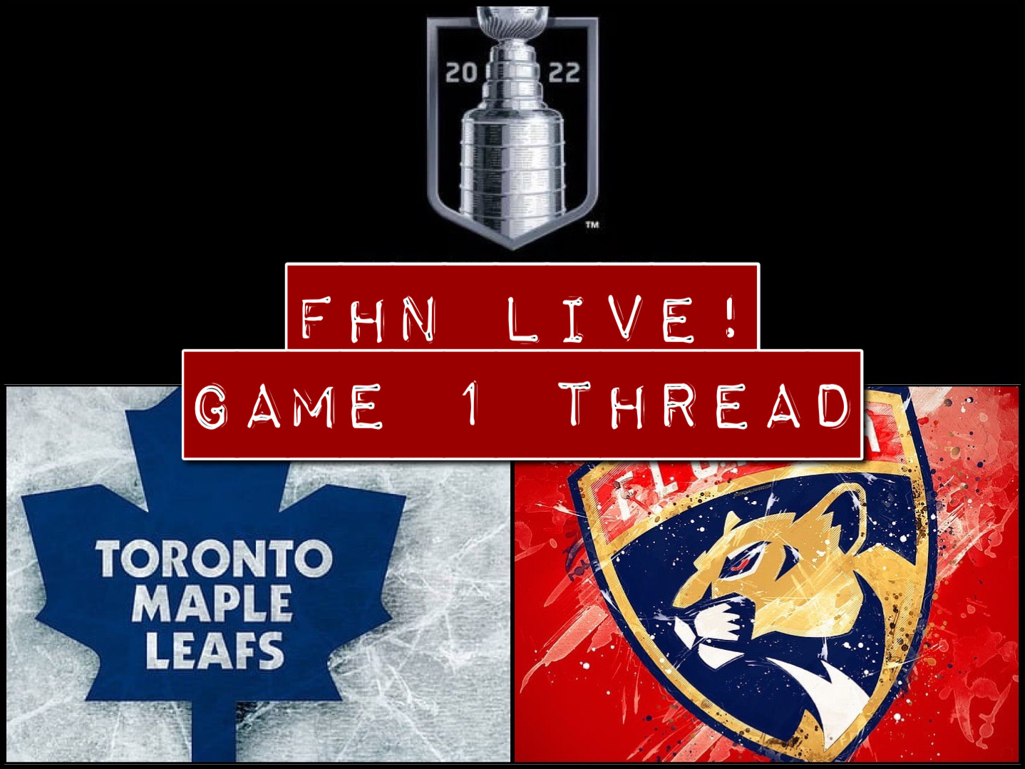 GameDay Live Thread Panthers at Leafs, Game 1