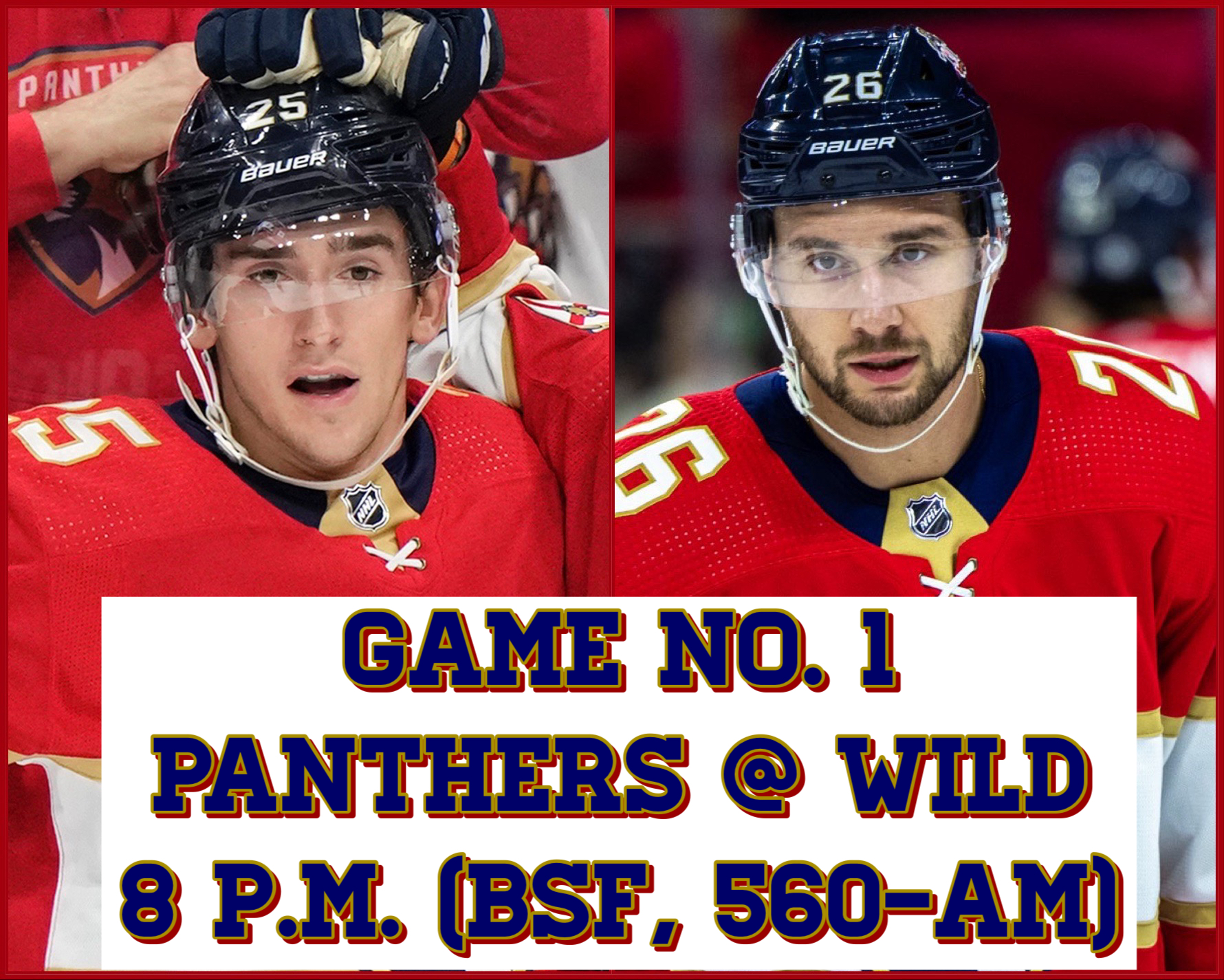 Florida Panthers - Minnesota Wild - Oct 12, 2023