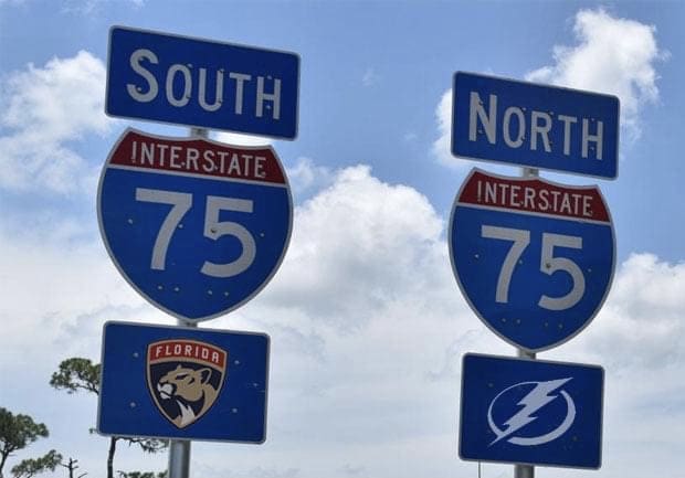 Tampa Panthers Bay Lightning